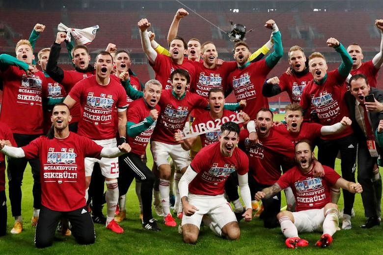 Sepak bola: Hongaria mencapai putaran final Euro 2020 dengan kemenangan 2-1 atas Islandia