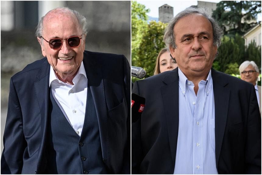 Sepak bola: Pengadilan untuk gembong yang jatuh Blatter, Platini dimulai
