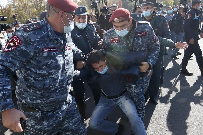 Armenia mengumumkan zona larangan terbang di wilayah Armenia dan Nagorno-Karabakh