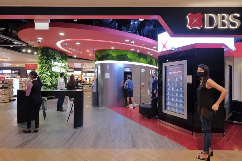 DBS meluncurkan 24/7, perbankan swalayan di sepertiga cabangnya