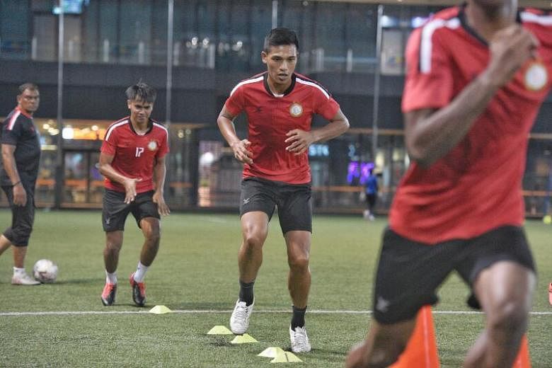 Sepak bola: Target man Geylang Nizam bertujuan untuk menghidupkan kembali karir Liga Premier Singapura bersama Eagles