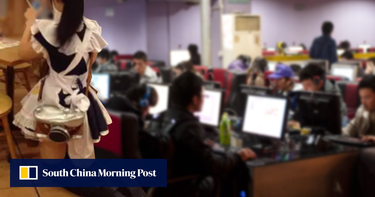 Kafe esports Racy China di mana pelayan dengan pakaian pelayan Prancis berlutut untuk memberi makan tamu, ‘menghina martabat wanita’